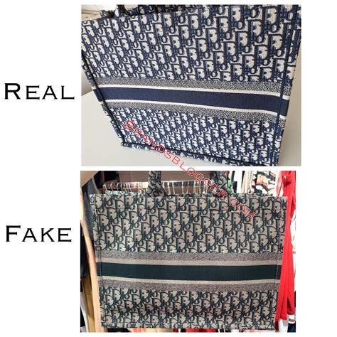 christian dior book tote real vs fake|dior book tote authenticity.